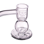 IC Glass - Ice River | 14mm 90D Quartz Banger | Includes Carb Cap, Terp Balls & Sticker | 5 Colors