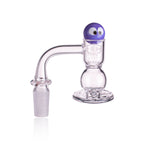 IC Glass - Ice River | 14mm 90D Quartz Banger | Includes Carb Cap, Terp Balls & Sticker | 5 Colors