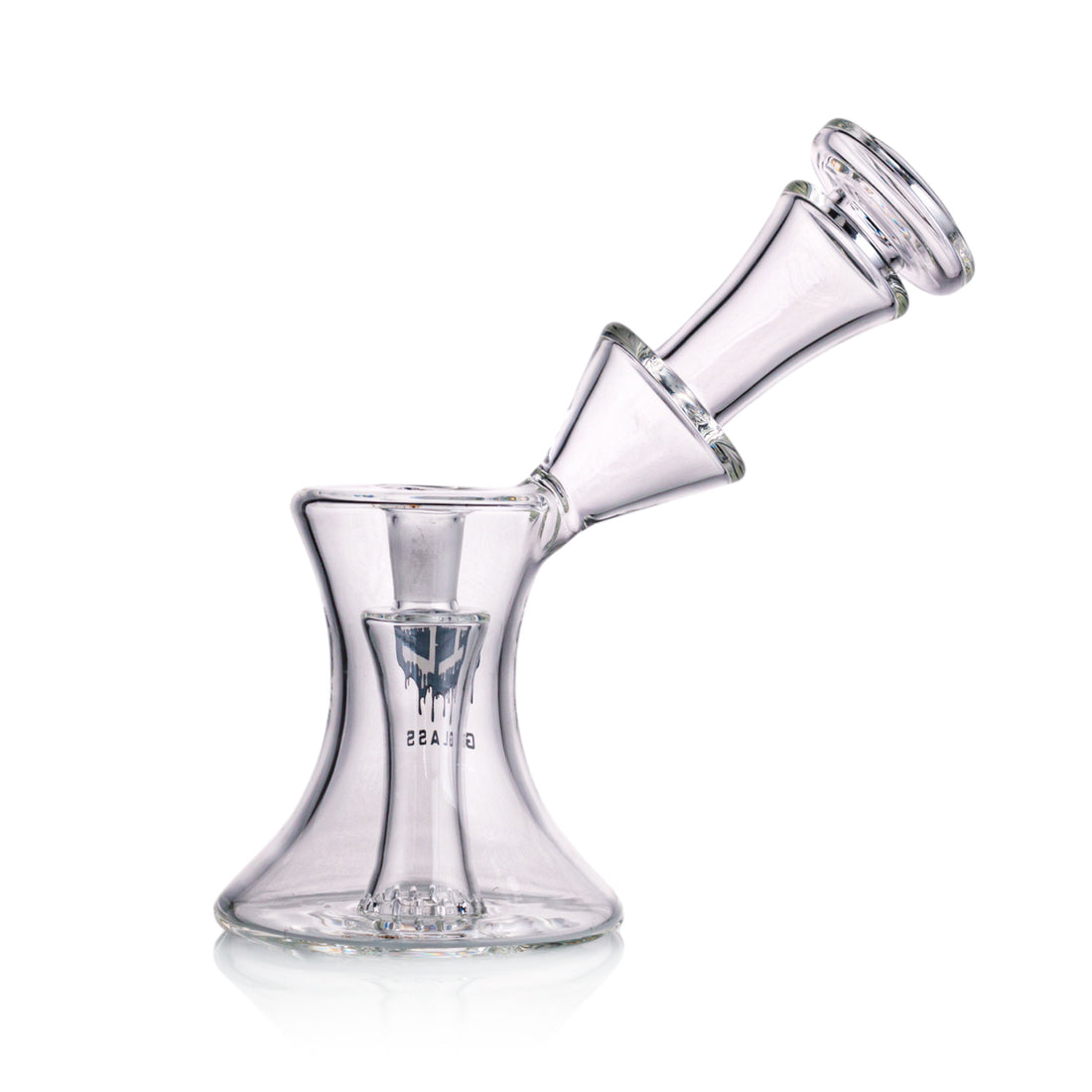 IC Glass - New & Big Flowing Fantasy | 8.3 Inch | 14MM | Long Neck Banger Included