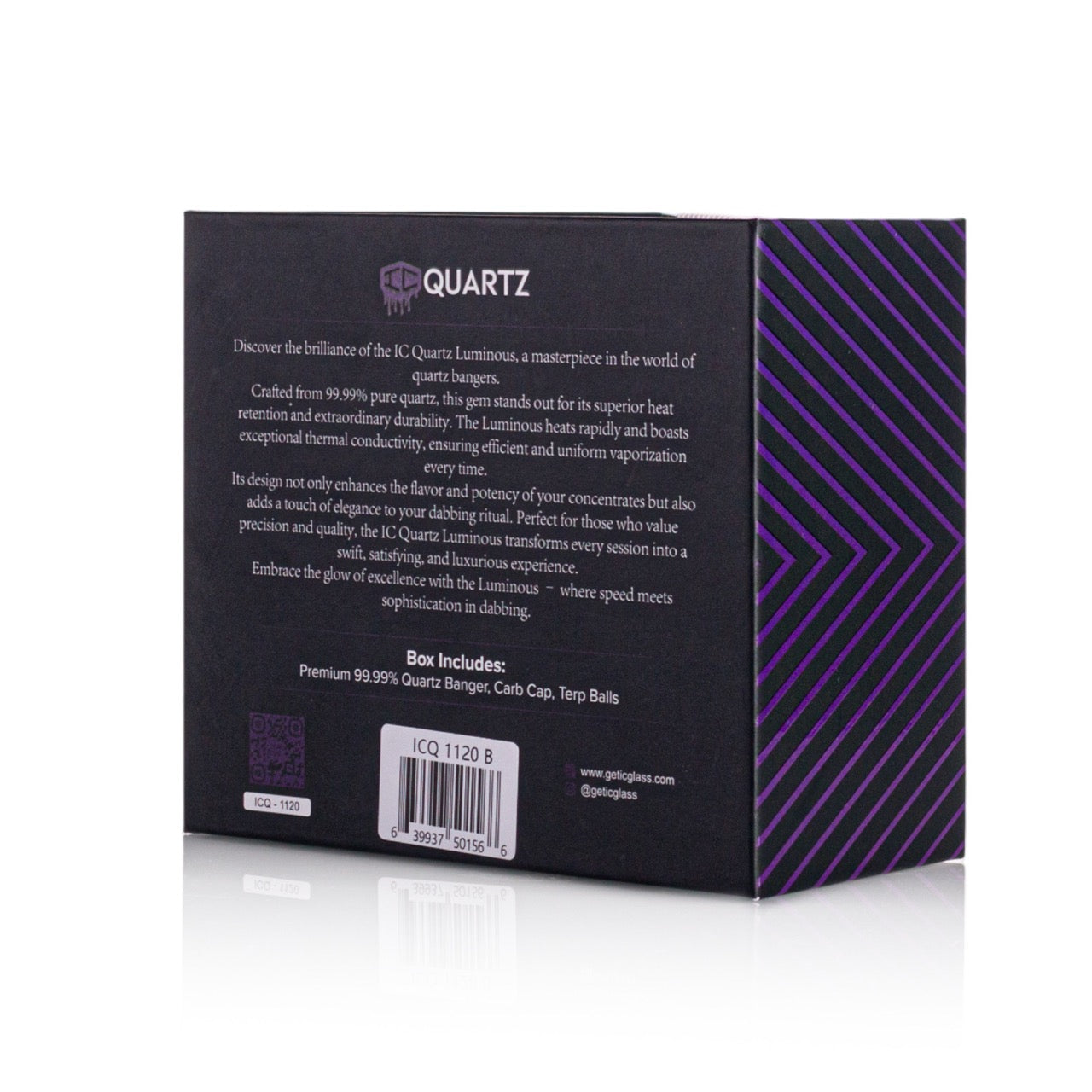 IC Quartz - Luminous-B Premium Design | 14mm 90° Banger | 99.9% Banger | 5 Colors