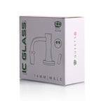 IC Glass - Queets | 14mm 90D Quartz Banger | Includes Carb Cap, Terp Balls & Sticker | 6 Colors