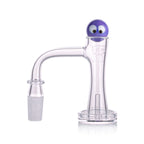 IC Glass - Queets | 14mm 90D Quartz Banger | Includes Carb Cap, Terp Balls & Sticker | 6 Colors