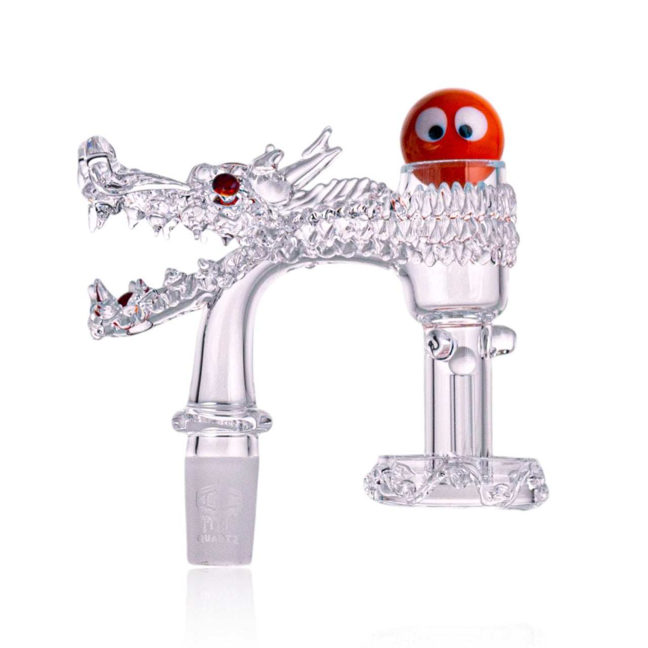 IC Quartz - Luminous-D | 14mm 90° |  99.9% Pure Banger  | Includes Carb Cap, Terp balls | 5 Colors