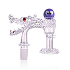 IC Quartz - Luminous-D | 14mm 90° |  99.9% Pure Banger  | Includes Carb Cap, Terp balls | 5 Colors