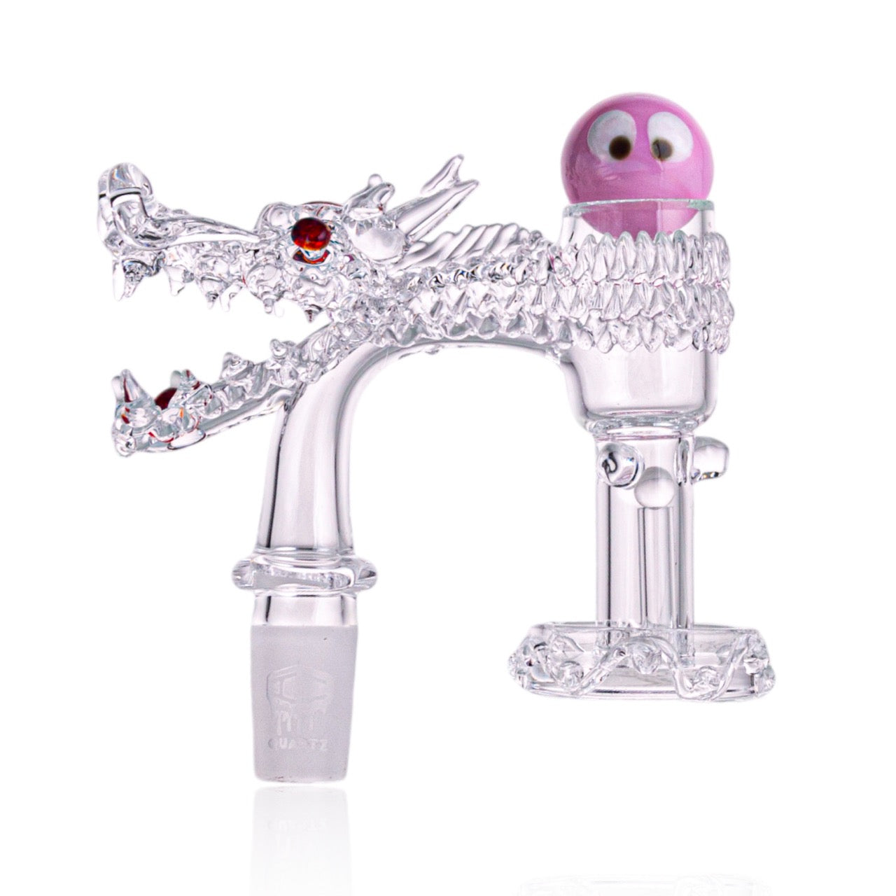 IC Quartz - Luminous-D | 14mm 90° |  99.9% Pure Banger  | Includes Carb Cap, Terp balls | 5 Colors