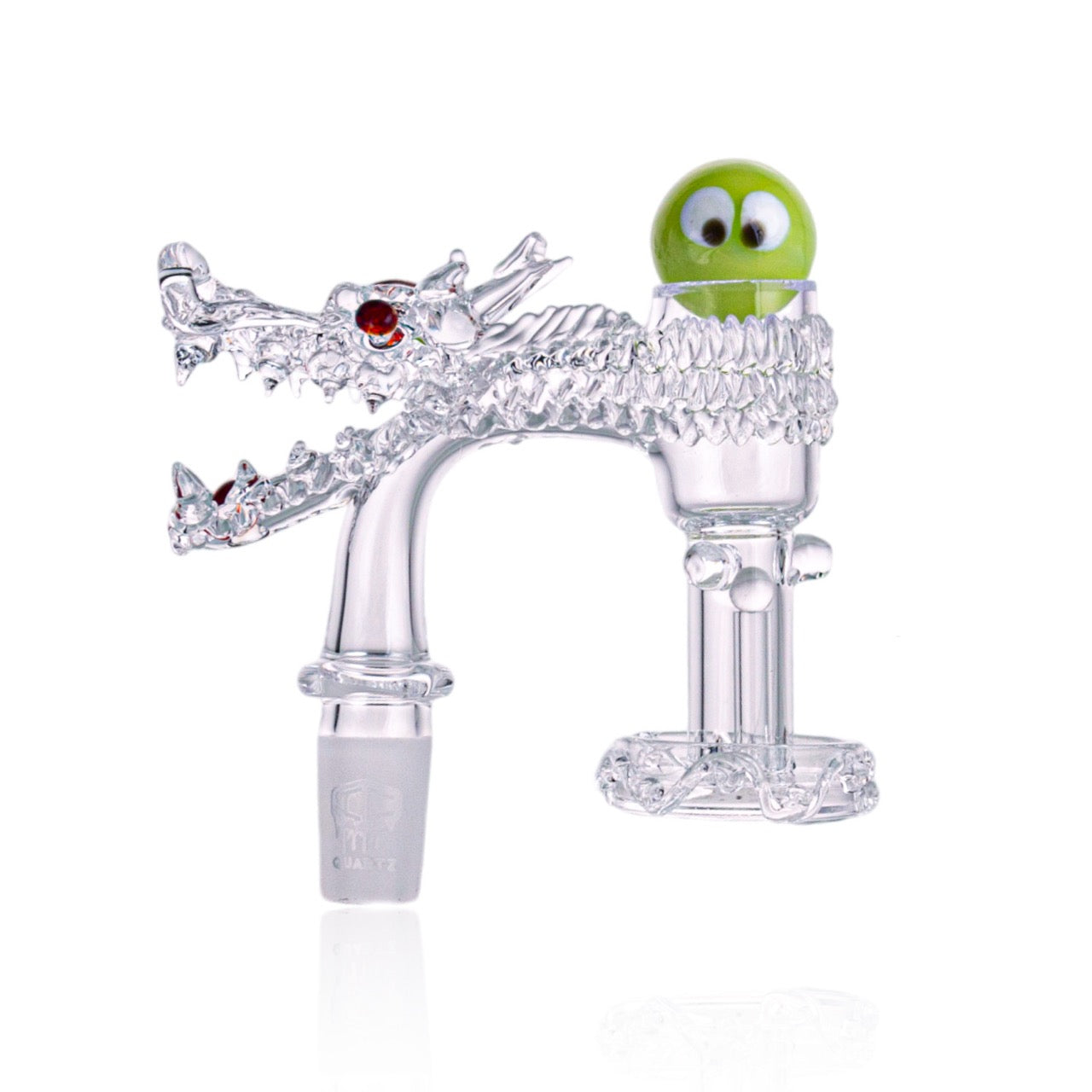 IC Quartz - Luminous-D | 14mm 90° |  99.9% Pure Banger  | Includes Carb Cap, Terp balls | 5 Colors