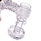 IC Quartz - Luminous-D | 14mm 90° |  99.9% Pure Banger  | Includes Carb Cap, Terp balls | 5 Colors