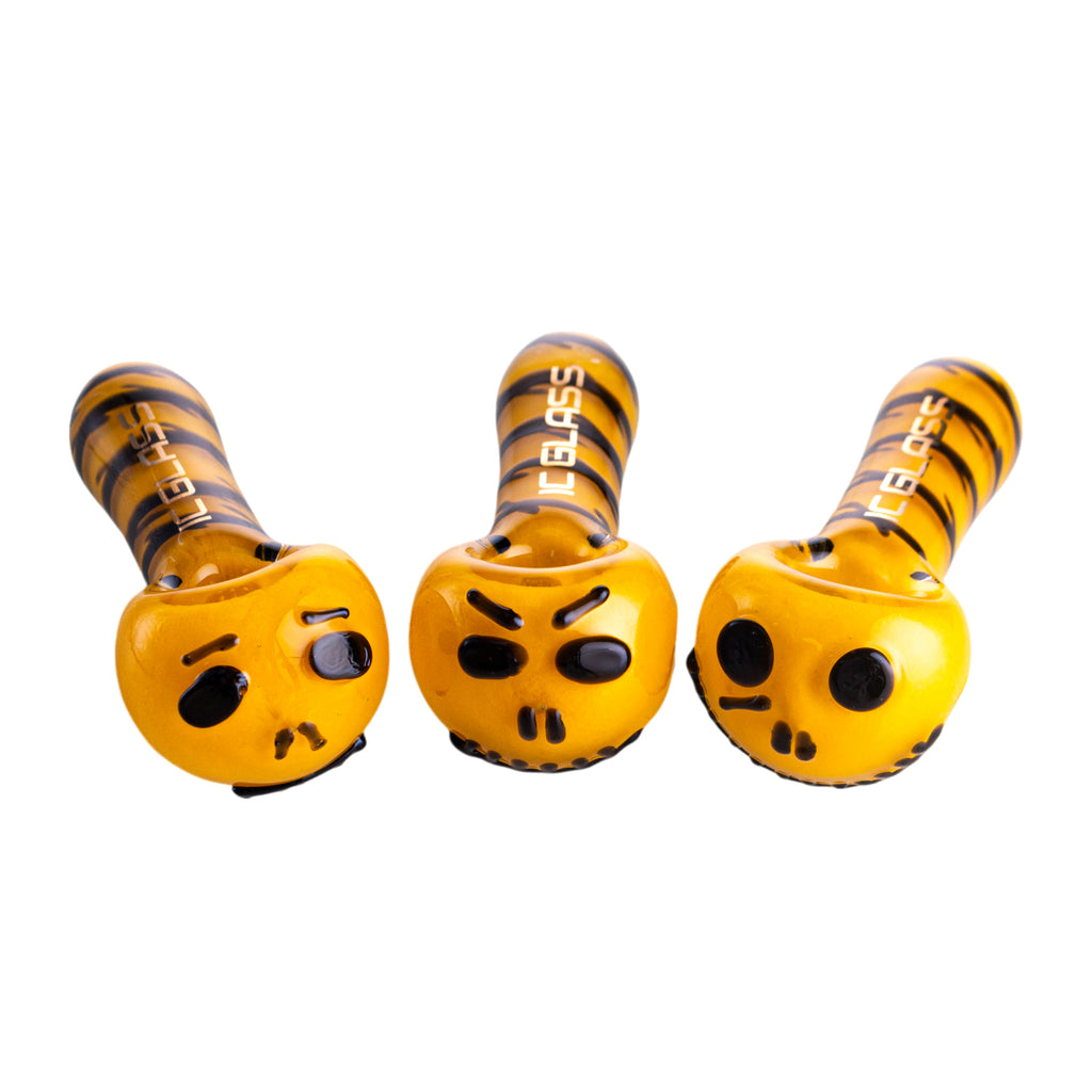 IC Glass - Halloween hand pipe | Premium Designs