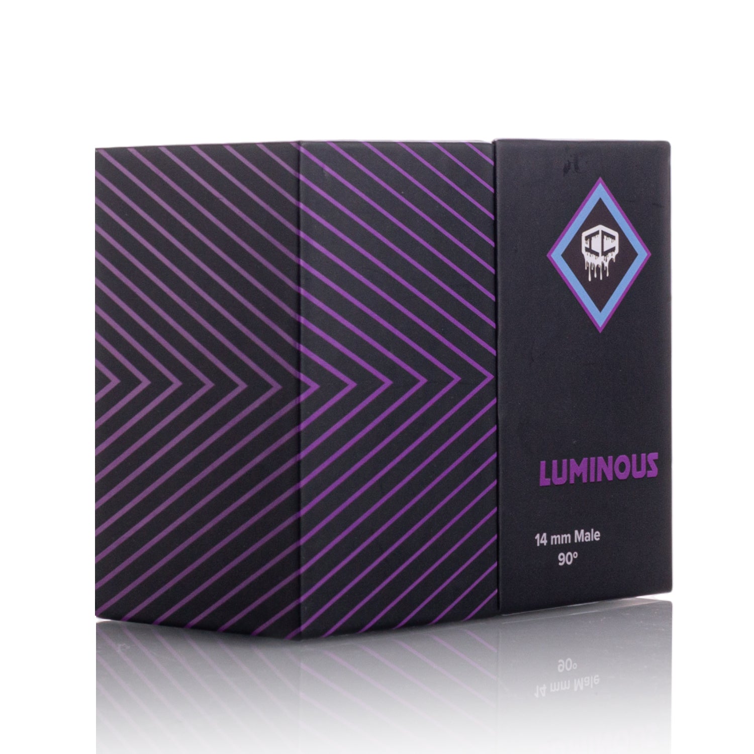 IC Quartz - Luminous-A Premium Design | 14mm 90° Banger | Includes Carb Cap, Terp balls Secondary image
