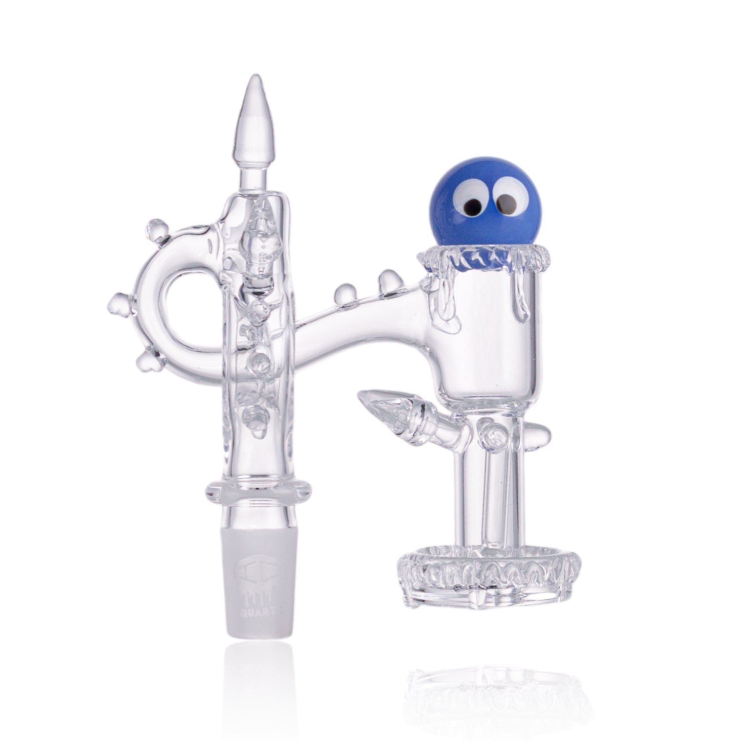 IC Quartz - Luminous-L Premium Design | 14mm 90° Banger | 99.9% Pure | Includes Carb Cap, Terp balls | 6 Colors