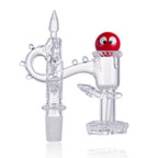 IC Quartz - Luminous-L Premium Design | 14mm 90° Banger | 99.9% Pure | Includes Carb Cap, Terp balls | 6 Colors