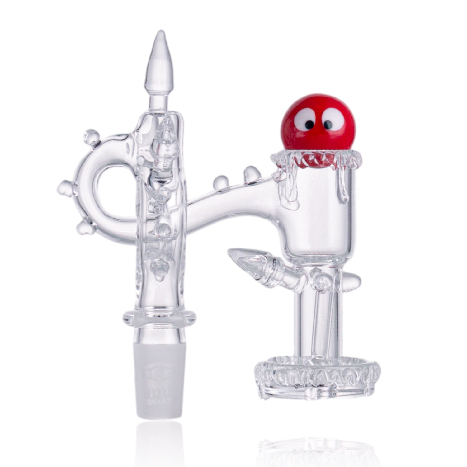 IC Quartz - Luminous-L Premium Design | 14mm 90° Banger | 99.9% Pure | Includes Carb Cap, Terp balls | 6 Colors