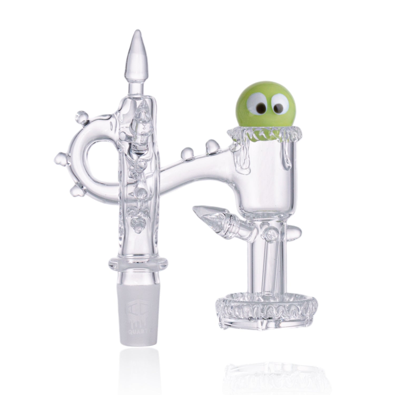 IC Quartz - Luminous-L Premium Design | 14mm 90° Banger | 99.9% Pure | Includes Carb Cap, Terp balls | 6 Colors