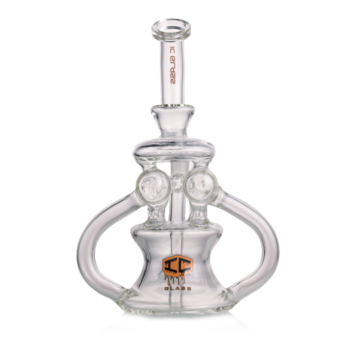 IC Glass - Premium Design Recycler with banger | ICRE1080