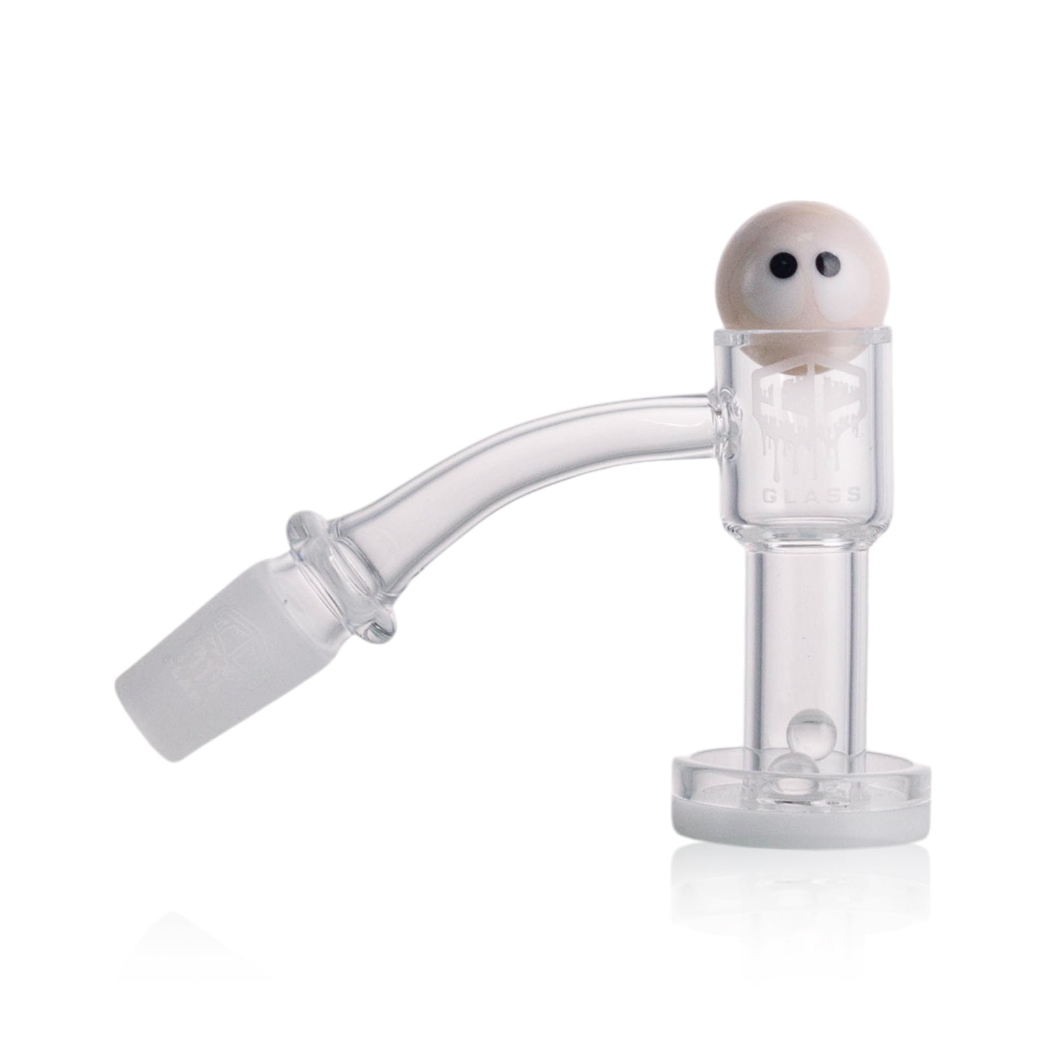 IC Glass - Fairchild | 14mm 45° Quartz Banger | Includes Carb Cap, Terp Balls | 5 Colors