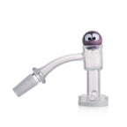 IC Glass - Fairchild | 10mm 45D Quartz Banger | Includes Carb Cap, Terp Balls & Sticker