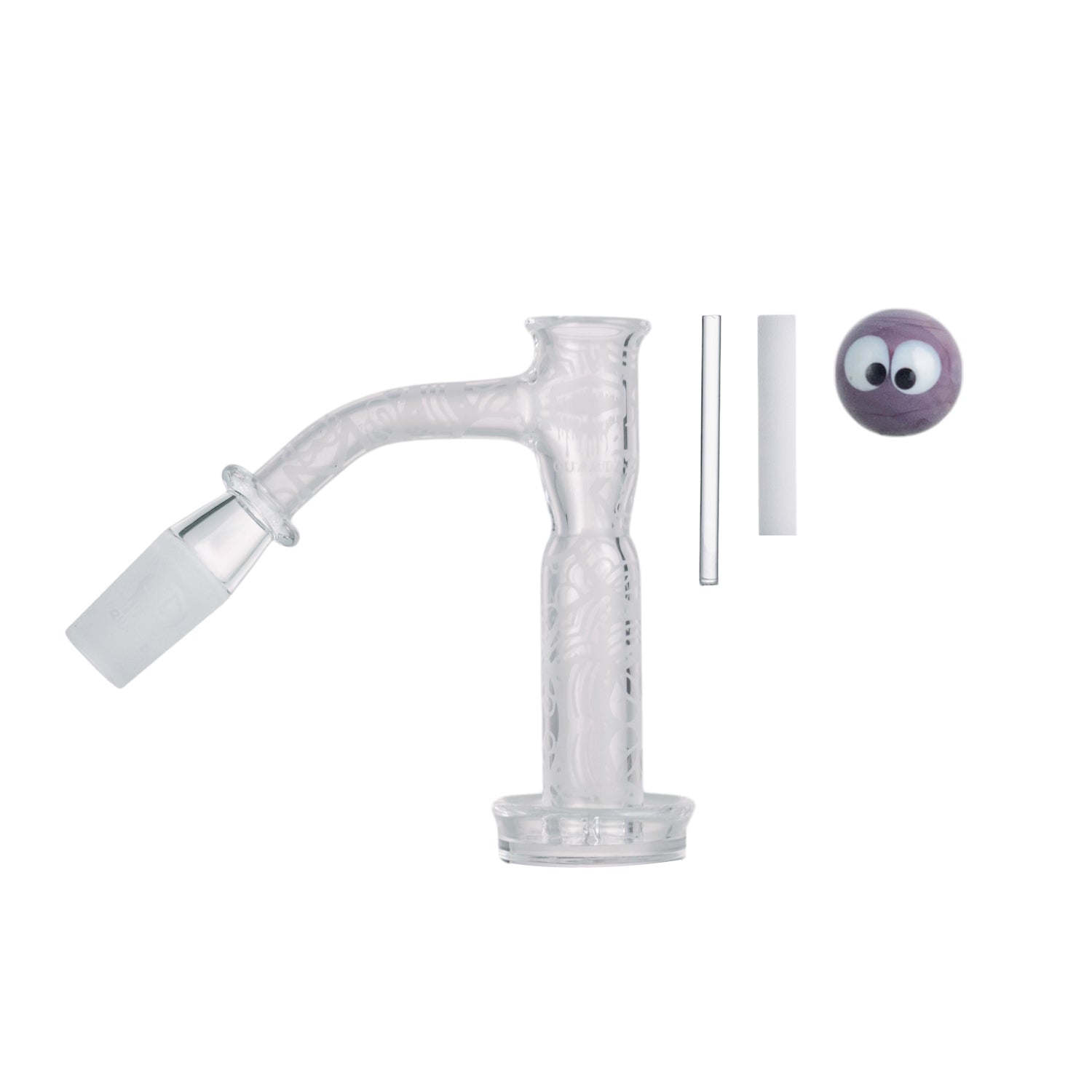 IC Quartz - Voyager 3rd Gen | 14mm 45D Banger | Includes Carb Cap, Terp balls | 5 Colors