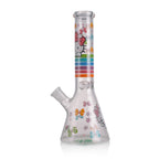 KICKBACK GLASS – Clear Cute Kitty Beaker Bong | Wholesale Glass Water Pipe