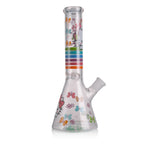 KICKBACK GLASS – Clear Cute Kitty Beaker Bong | Wholesale Glass Water Pipe