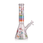 KICKBACK GLASS – Clear Cute Kitty Beaker Bong | Wholesale Glass Water Pipe