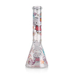 KICKBACK GLASS – Clear Cute Kitty Beaker Bong | Wholesale Glass Water Pipe