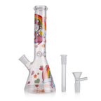 KICKBACK GLASS – Clear Cute Kitty Beaker Bong | Wholesale Glass Water Pipe