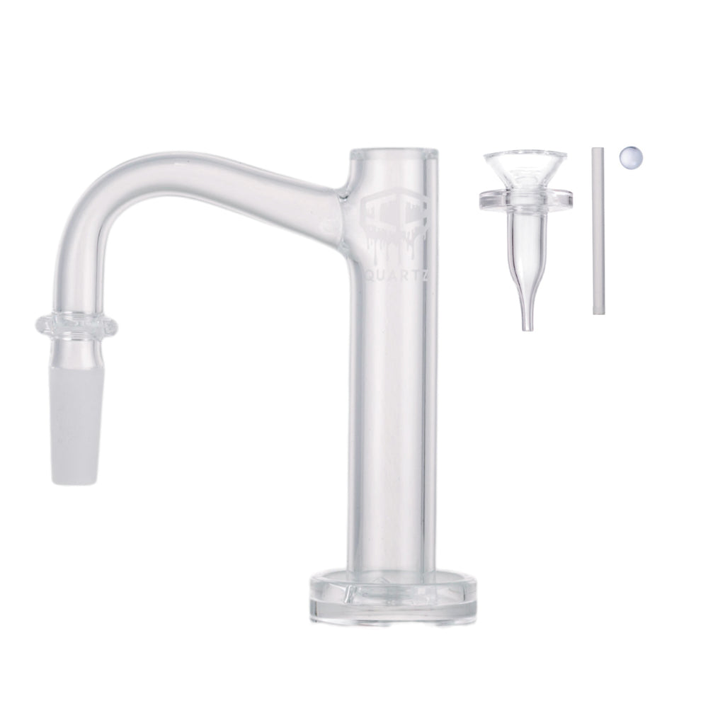 IC Quartz - Majestic | 10mm 90D Banger | Includes Carb Cap, Terp balls | 5 Colors