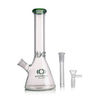 Kickback Glass 10'' Beaker Bong with Colored Lip – Wholesale Smoking Accessories|KB1042