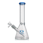 Kickback Glass 10'' Beaker Bong with Colored Lip – Wholesale Smoking Accessories|KB1042