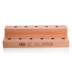 IC GLASS - Wooden display for Bowl Piece & Bangers