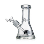 IC GLASS - Heavy Base Beaker with tree arm perc downstem | 8" Inch, 9MM Thick Glass Water Pipe