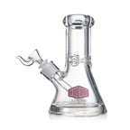 IC GLASS - Heavy Base Beaker with tree arm perc downstem | 8" Inch, 9MM Thick Glass Water Pipe
