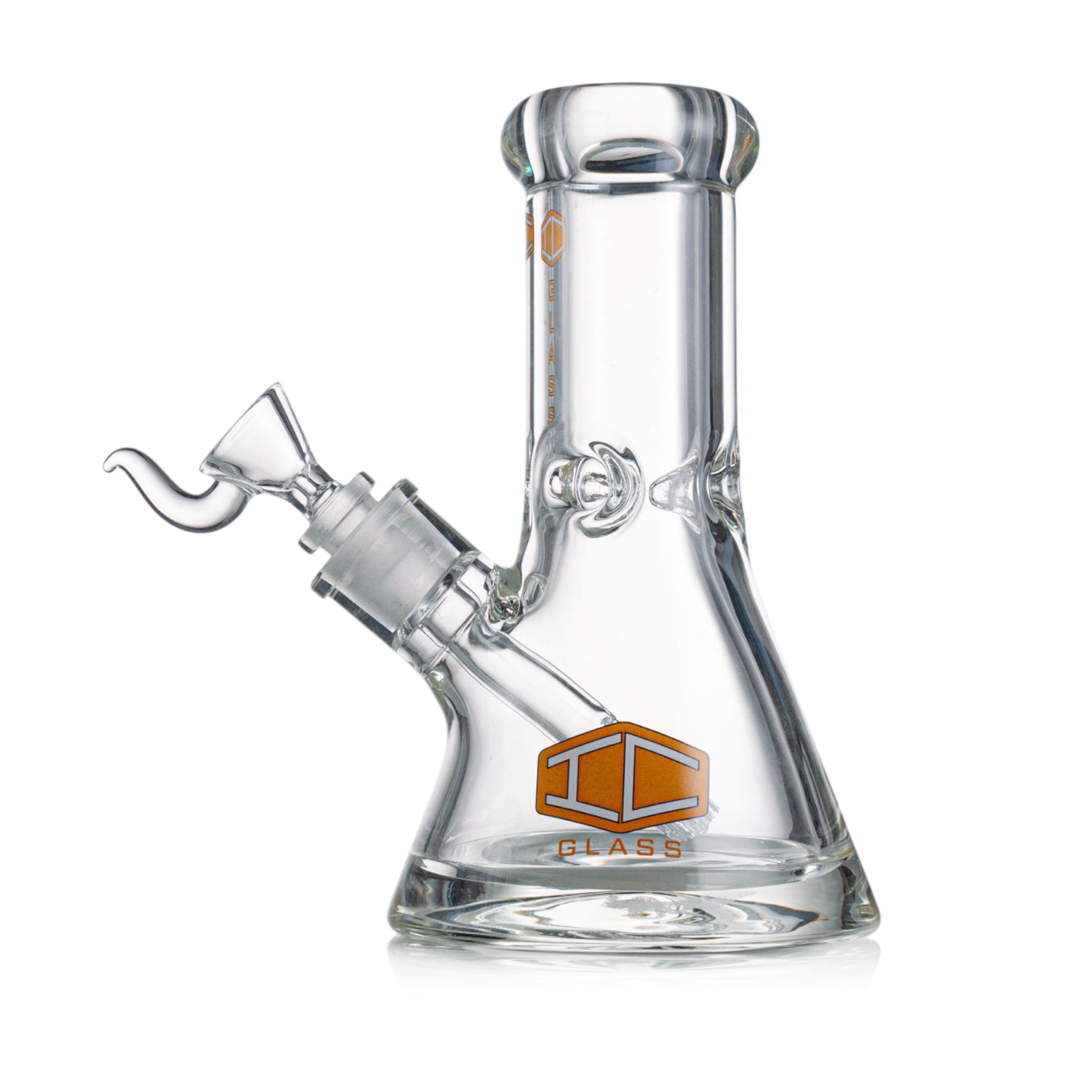 IC GLASS Heavy Base Beaker – 10 Inch, 9mm Thick Glass Water Pipe
