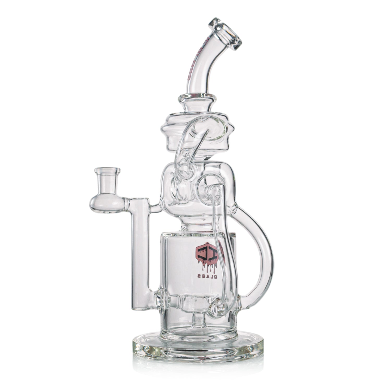 IC GLASS - Premium Design recycler with fab egg perc and multi tube functional
