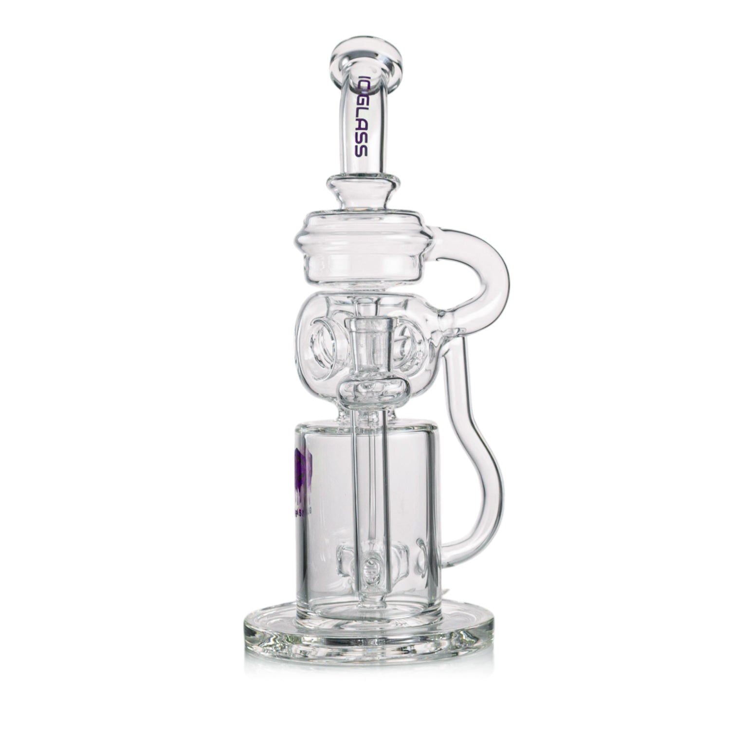 IC GLASS - Premium Design recycler with fab egg perc and multi tube functional