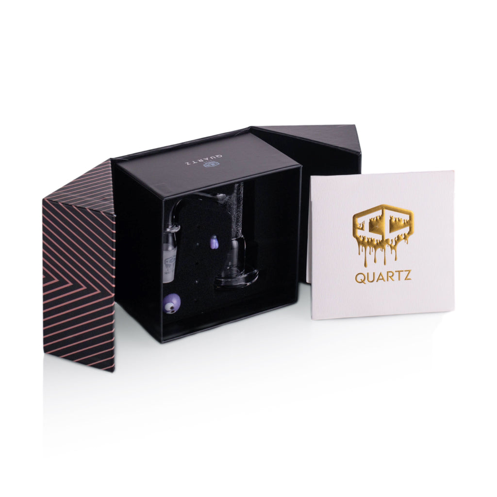 IC Quartz - Highsky 2nd Gen | 14mm 90° Banger | Includes Terp Ball Grabber | 5 Colors