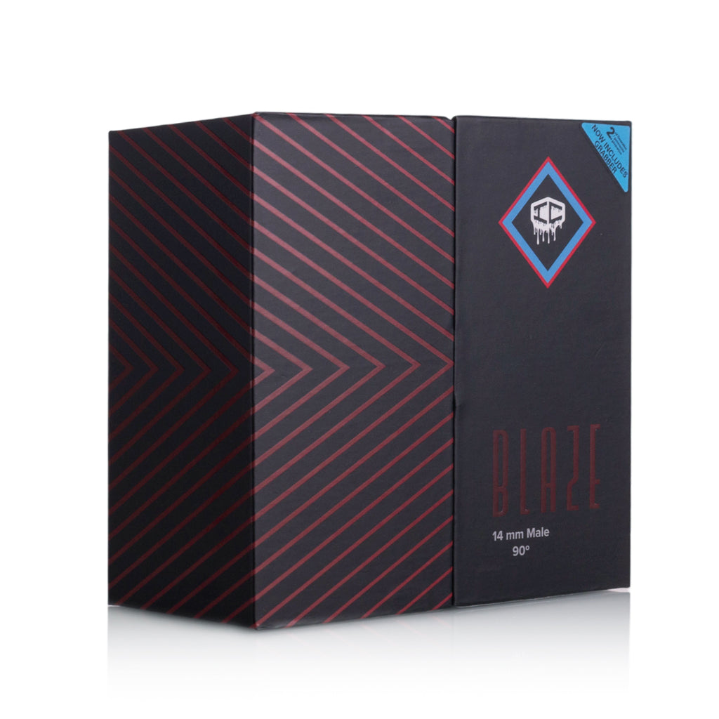 IC Quartz - Blaze 2nd Gen | 14mm 90D Banger | Includes Terp Ball Grabber | 5 Colors
