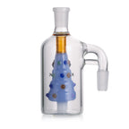 Wholesale Kickback Glass 14mm 90D Ash Catcher | Xmas Tree Perc Design