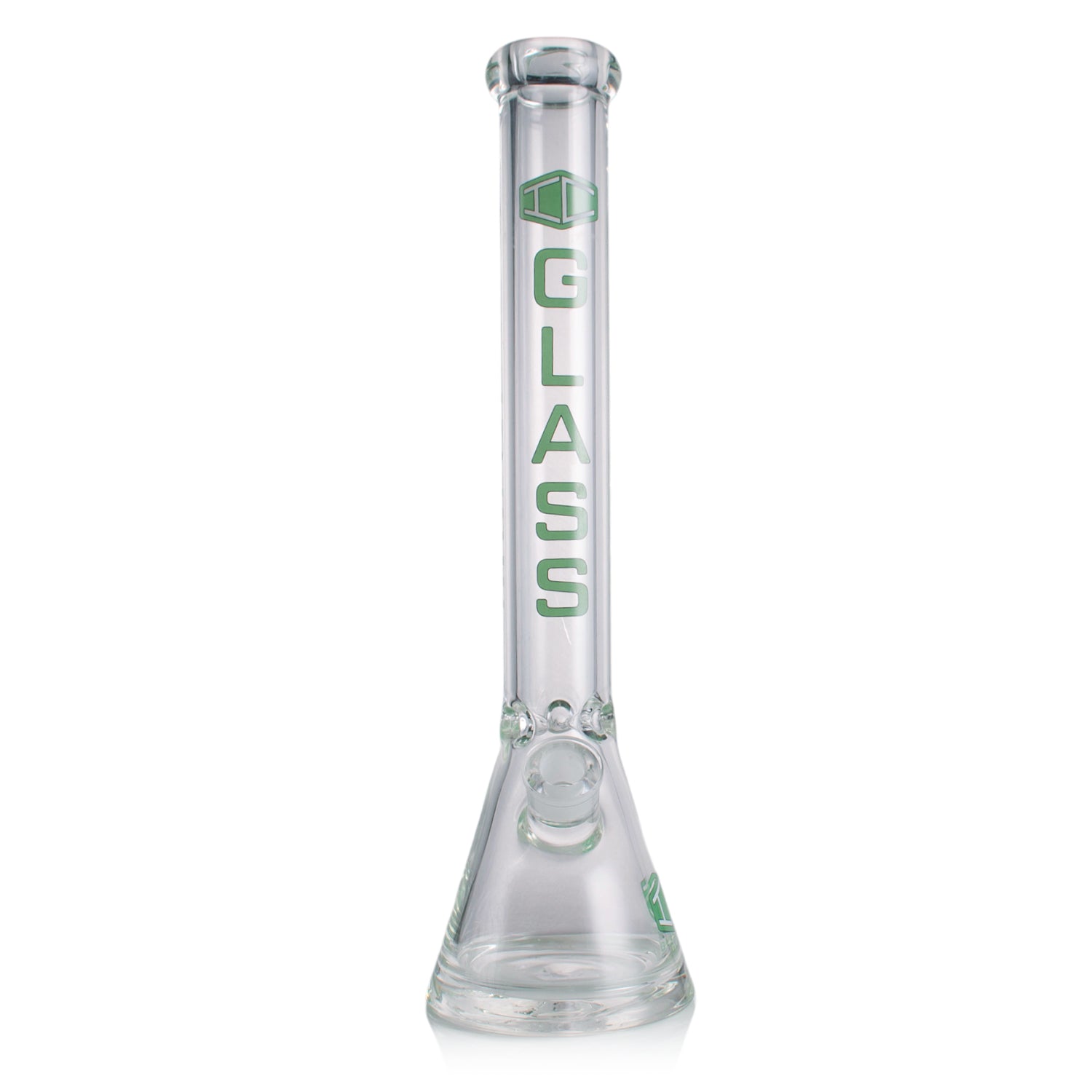 IC GLASS 18” Beaker Bong – 9MM Thick Glass Water Pipe with Heavy Base