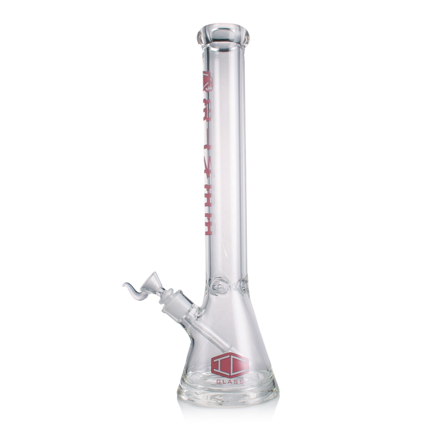IC GLASS 18” Beaker Bong – 9MM Thick Glass Water Pipe with Heavy Base