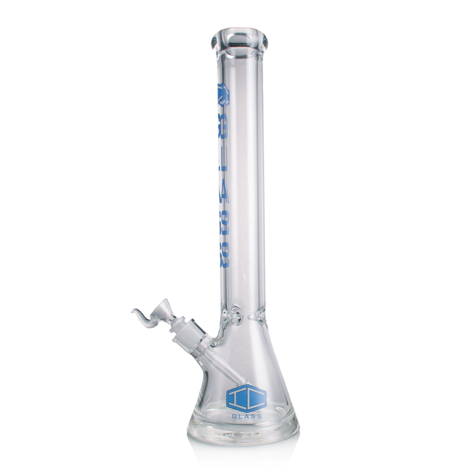 IC GLASS 18” Beaker Bong – 9MM Thick Glass Water Pipe with Heavy Base