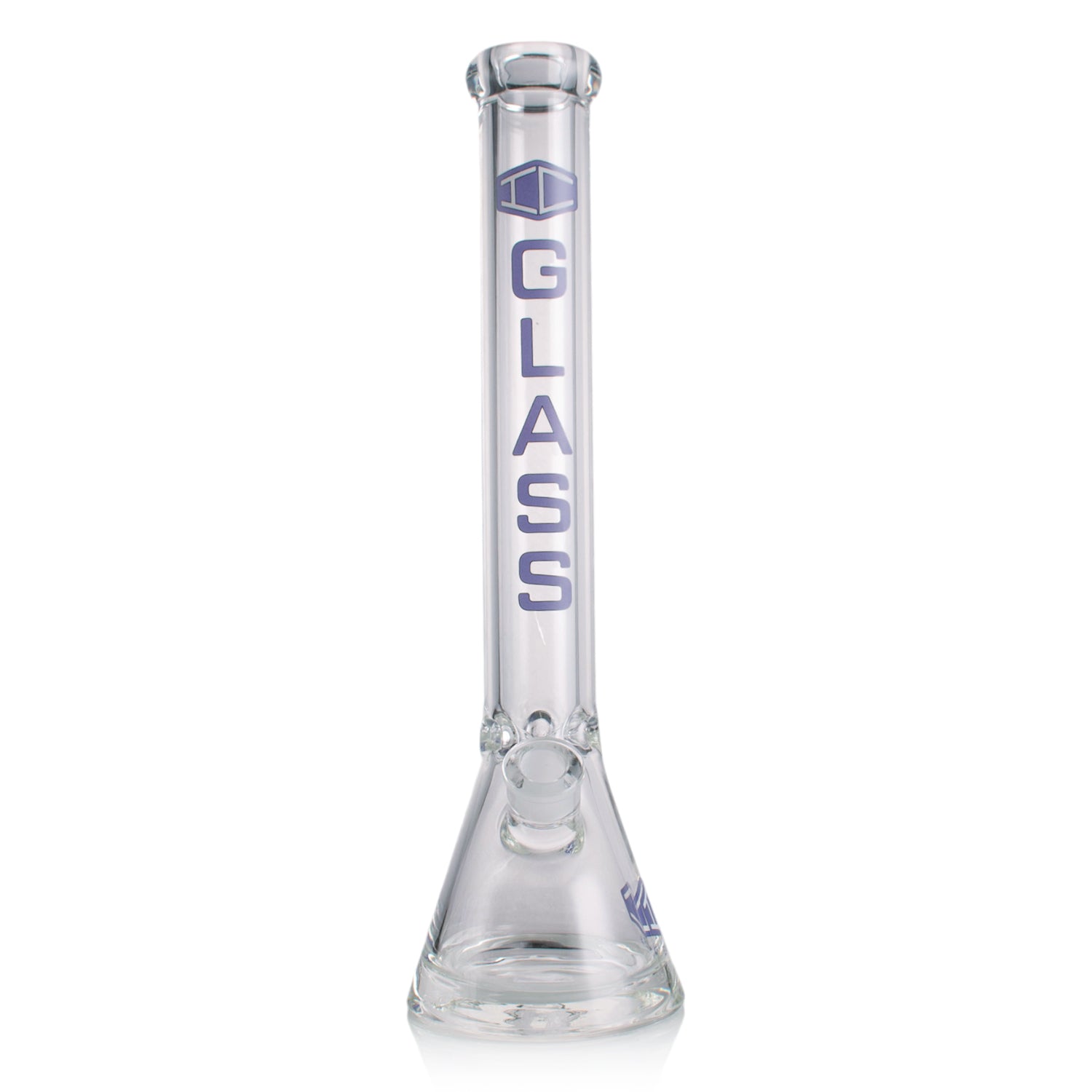 IC GLASS 18” Beaker Bong – 9MM Thick Glass Water Pipe with Heavy Base
