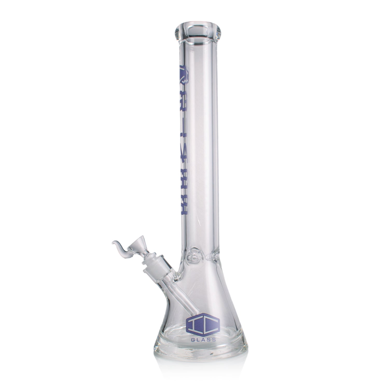 IC GLASS 18” Beaker Bong – 9MM Thick Glass Water Pipe with Heavy Base