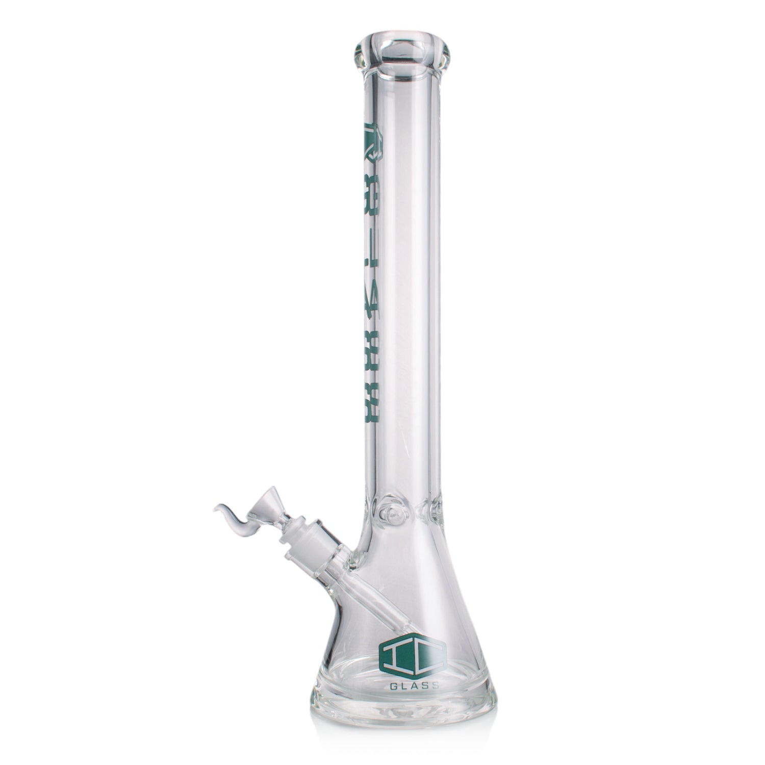 IC GLASS 18” Beaker Bong – 9MM Thick Glass Water Pipe with Heavy Base