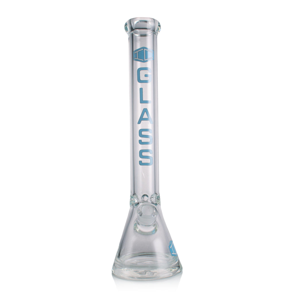 IC GLASS 18” Beaker Bong – 9MM Thick Glass Water Pipe with Heavy Base