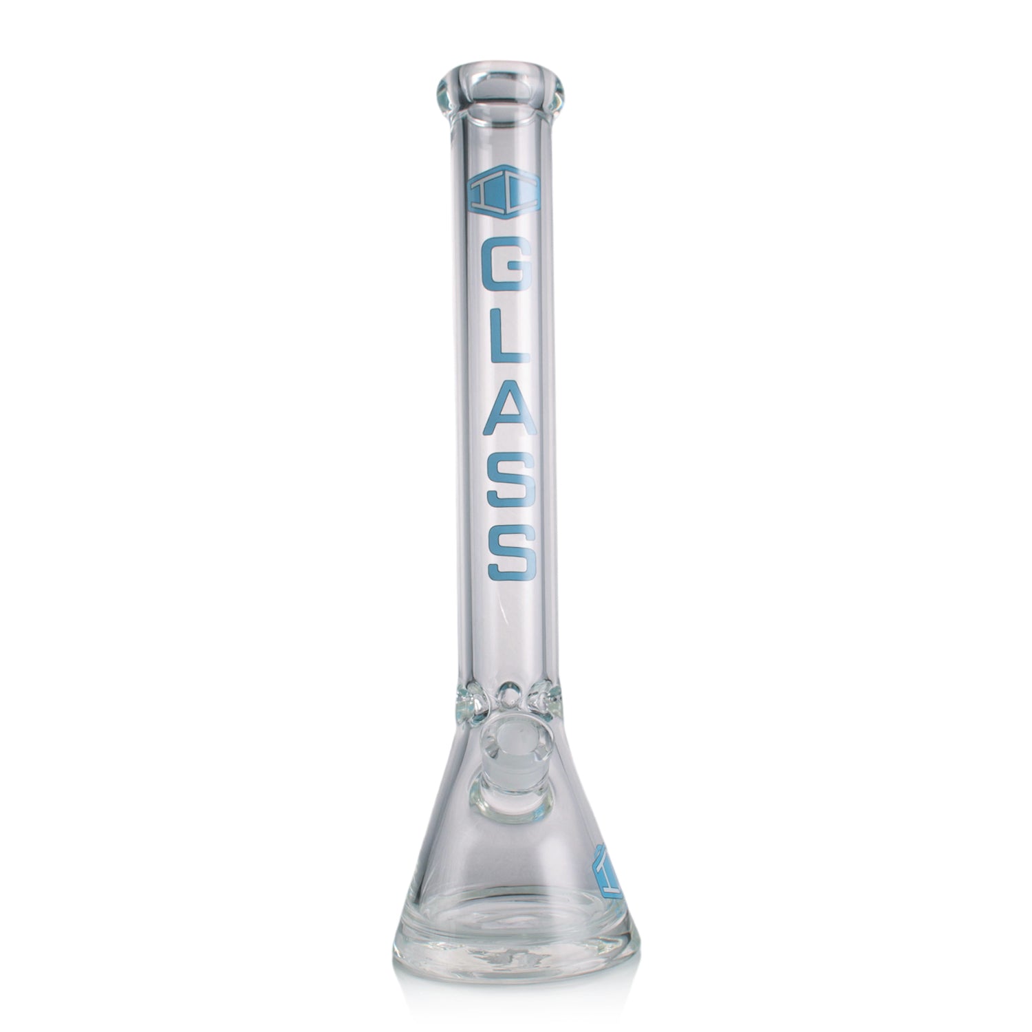 IC GLASS 18” Beaker Bong – 9MM Thick Glass Water Pipe with Heavy Base