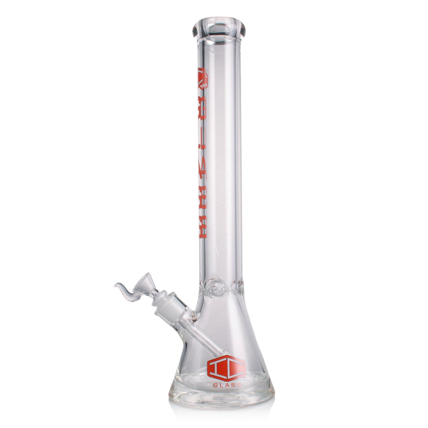 IC GLASS 18” Beaker Bong – 9MM Thick Glass Water Pipe with Heavy Base