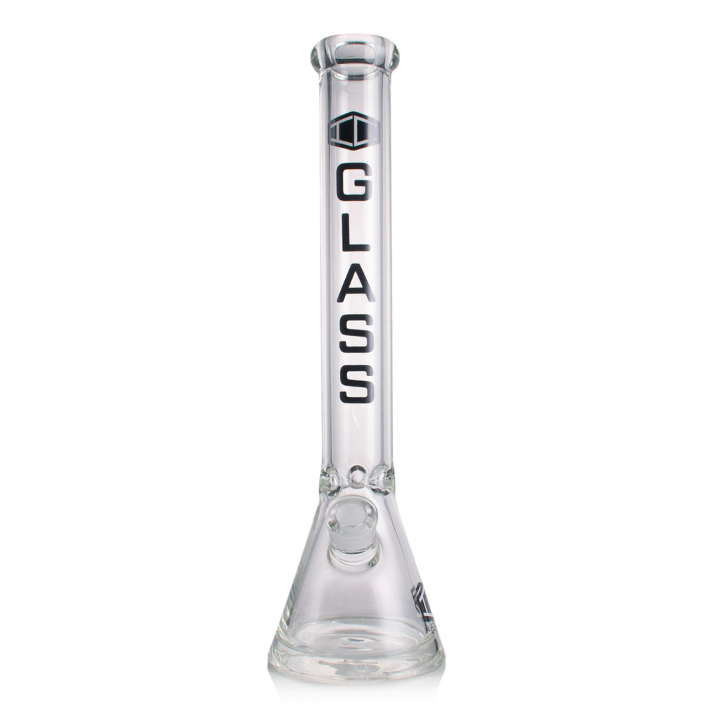 IC GLASS 18” Beaker Bong – 9MM Thick Glass Water Pipe with Heavy Base