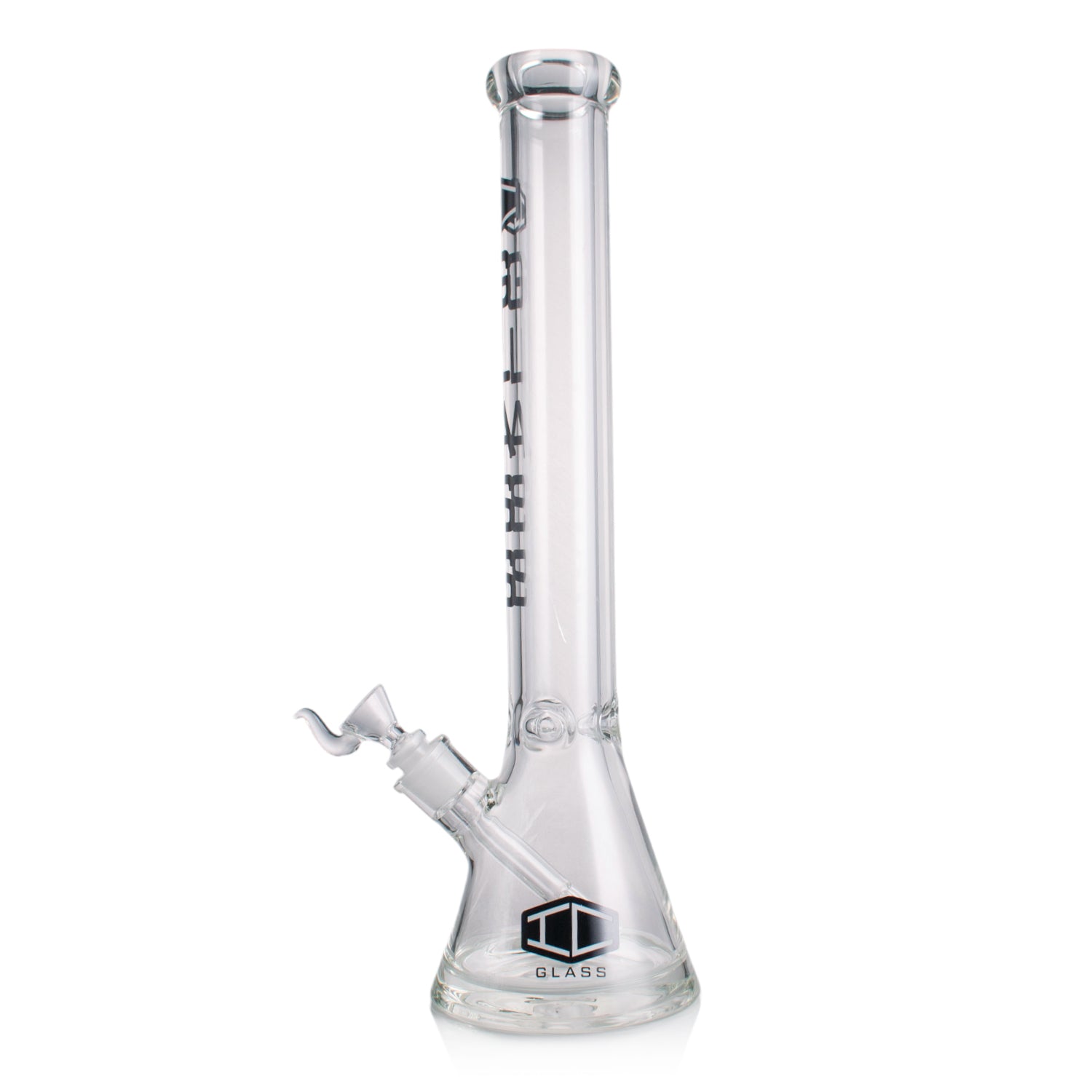 IC GLASS 18” Beaker Bong – 9MM Thick Glass Water Pipe with Heavy Base