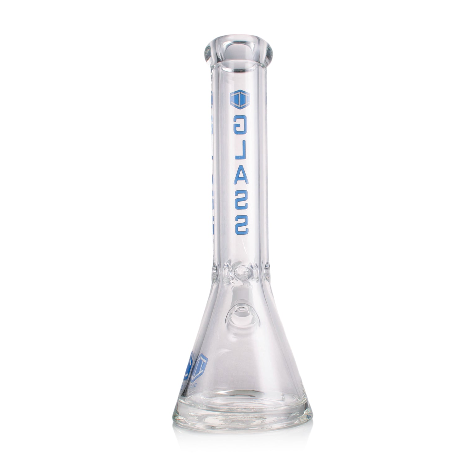 IC GLASS 14" Beaker Bong – 9MM Thick Glass Water Pipe with Heavy Base